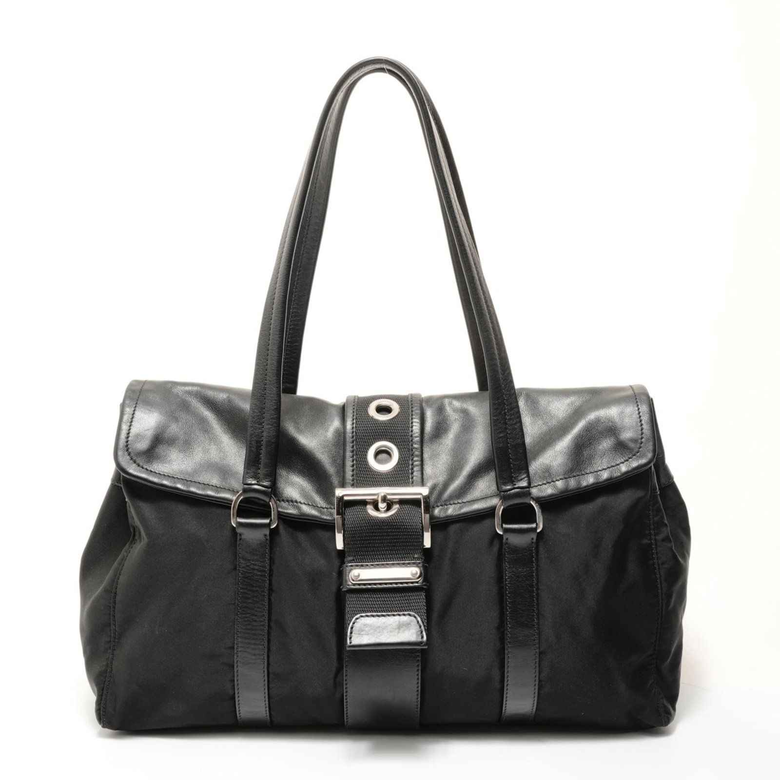 Prada Shoulder Bag Nylon leather (1 of 12)