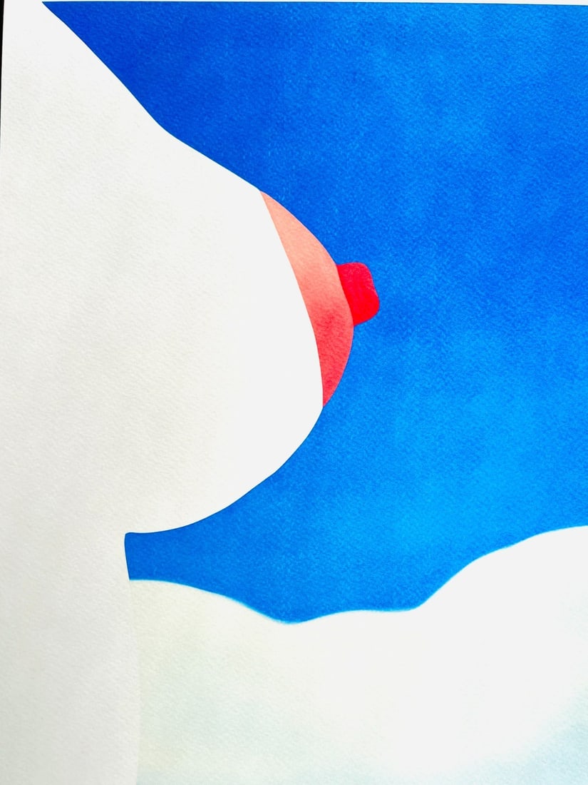 Tom Wesselmann Lithograph is numbered - 2