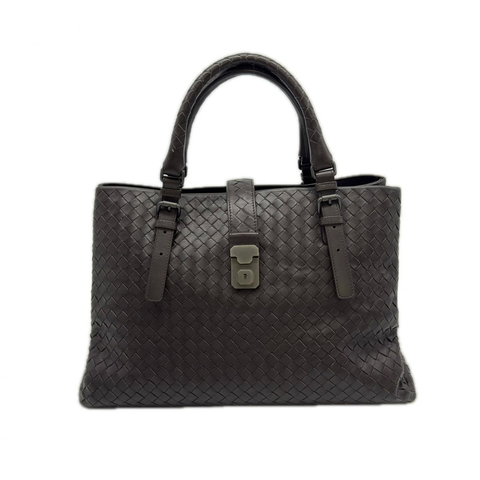 Leather Bottega Veneta Handbag (1 of 17)