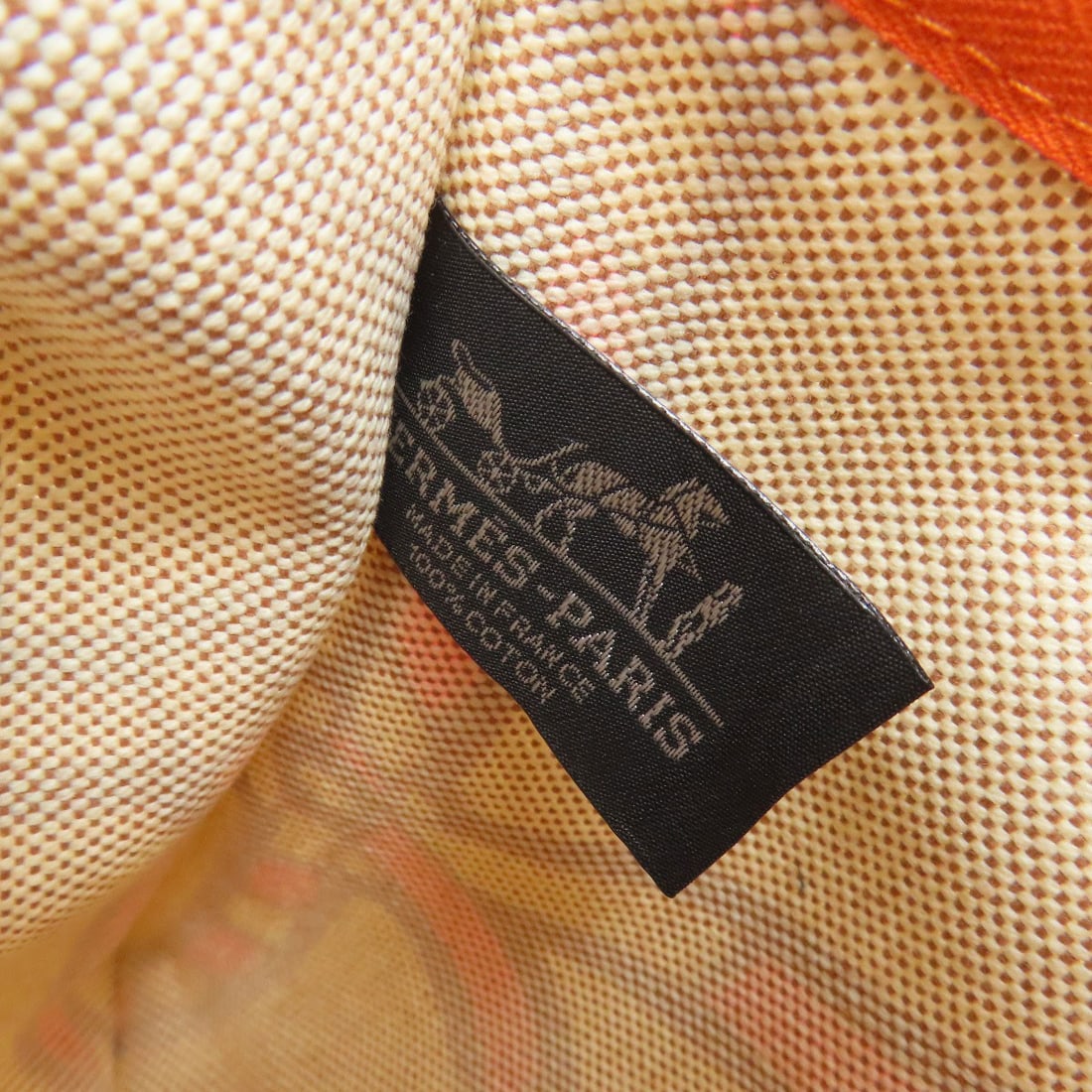 Canvas Hermes Accessory Pouch - 6