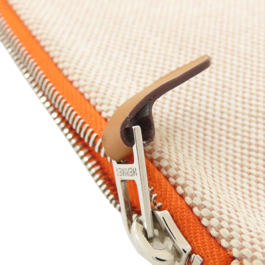 Canvas Hermes Accessory Pouch - 9