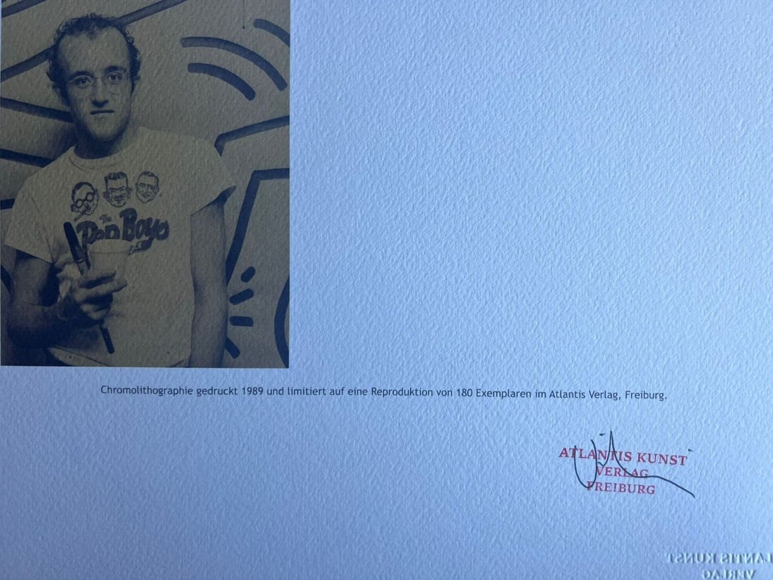 Keith Haring Lithograph Numbered - 10