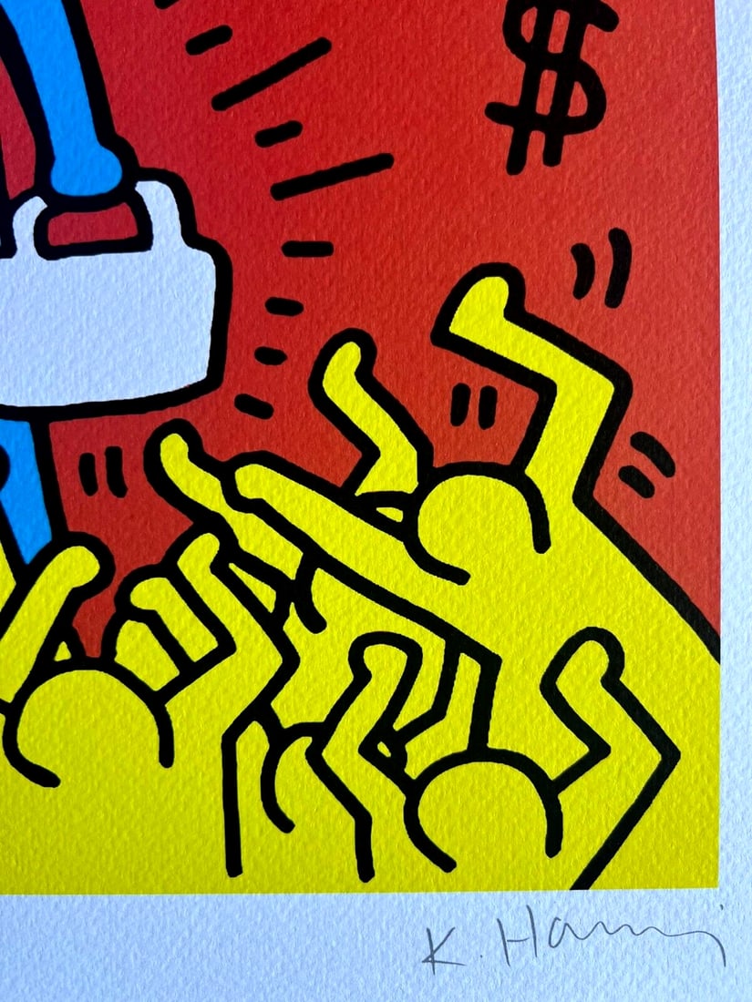 Keith Haring Lithograph Numbered - 7