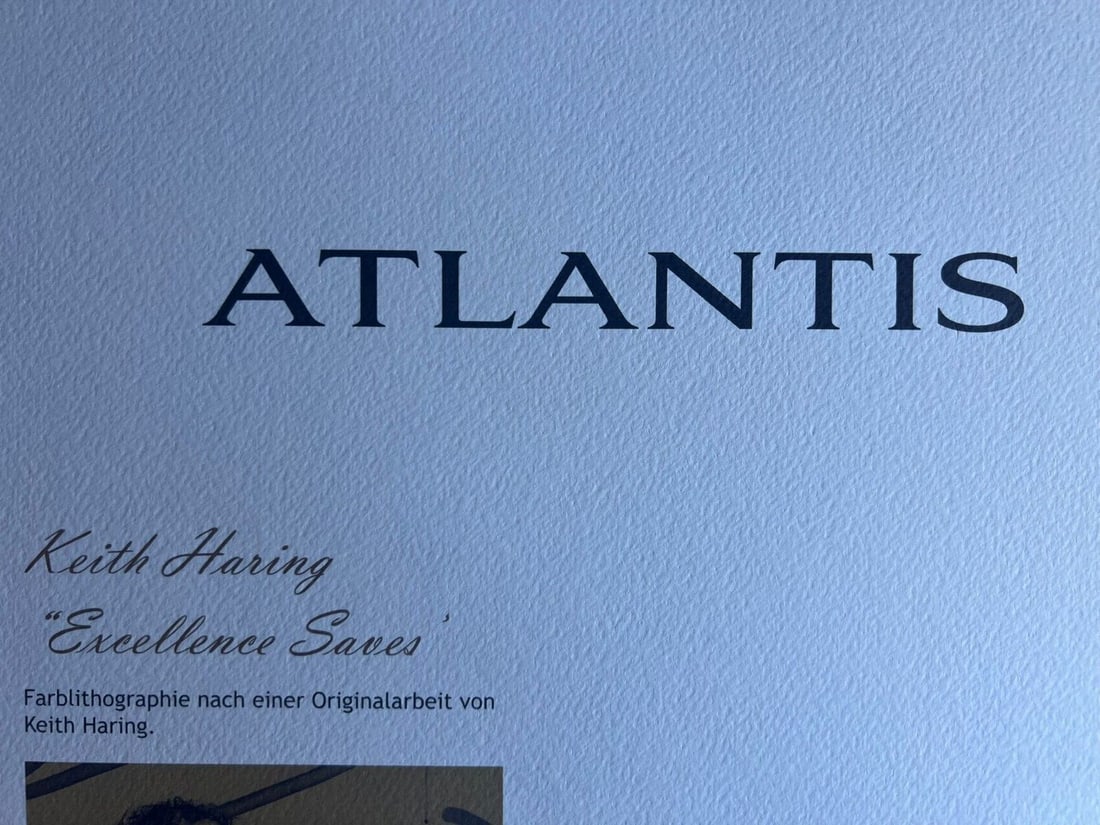 Keith Haring Lithograph Numbered - 9