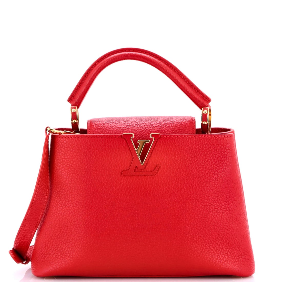 Louis Vuitton BB Leather Capucines Bag (1 of 7)