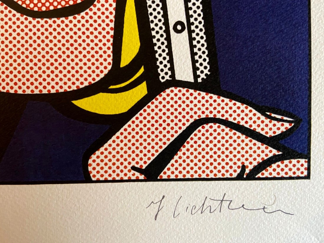 Lithograph Numbered by Roy Lichtenstein - 9