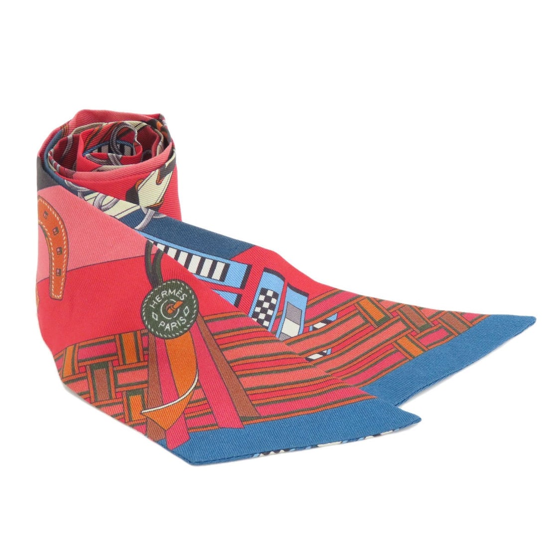 Hermes silk twilly scarf (1 of 10)