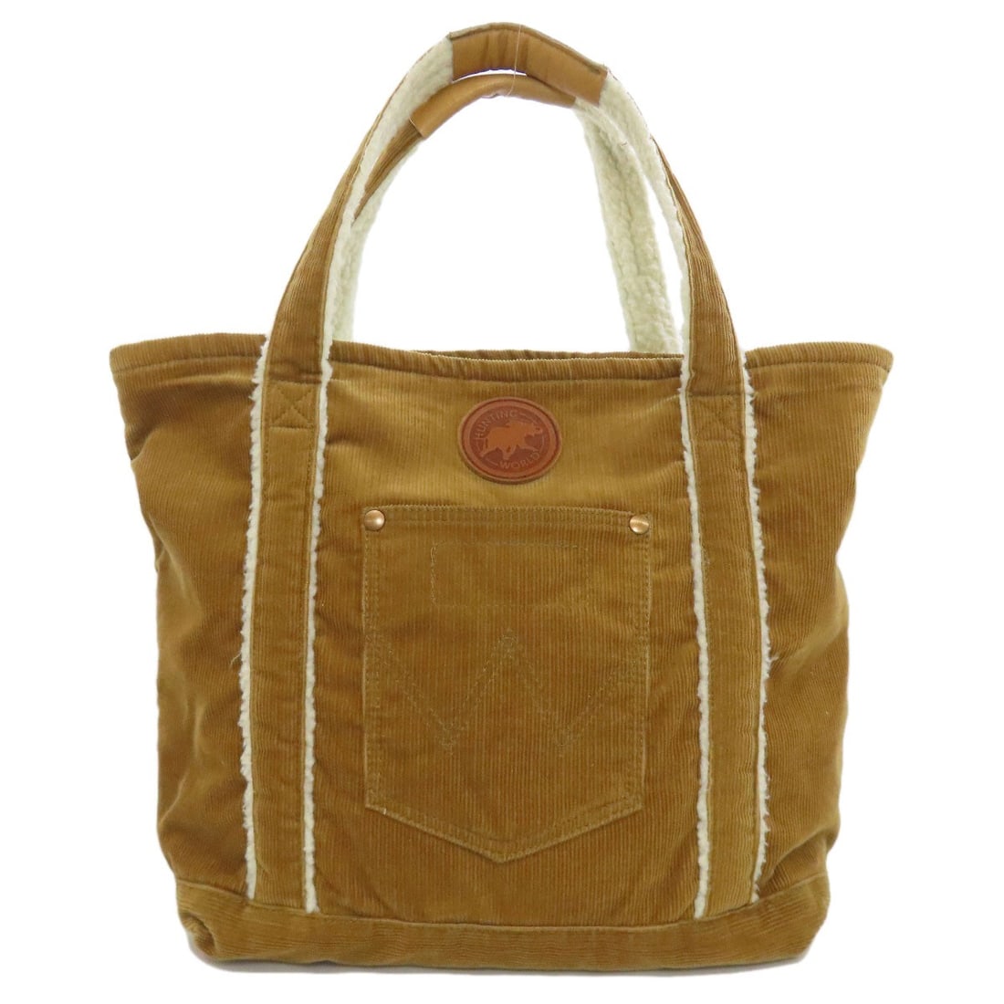 World Hunting Logo Corduroy Tote (1 of 15)