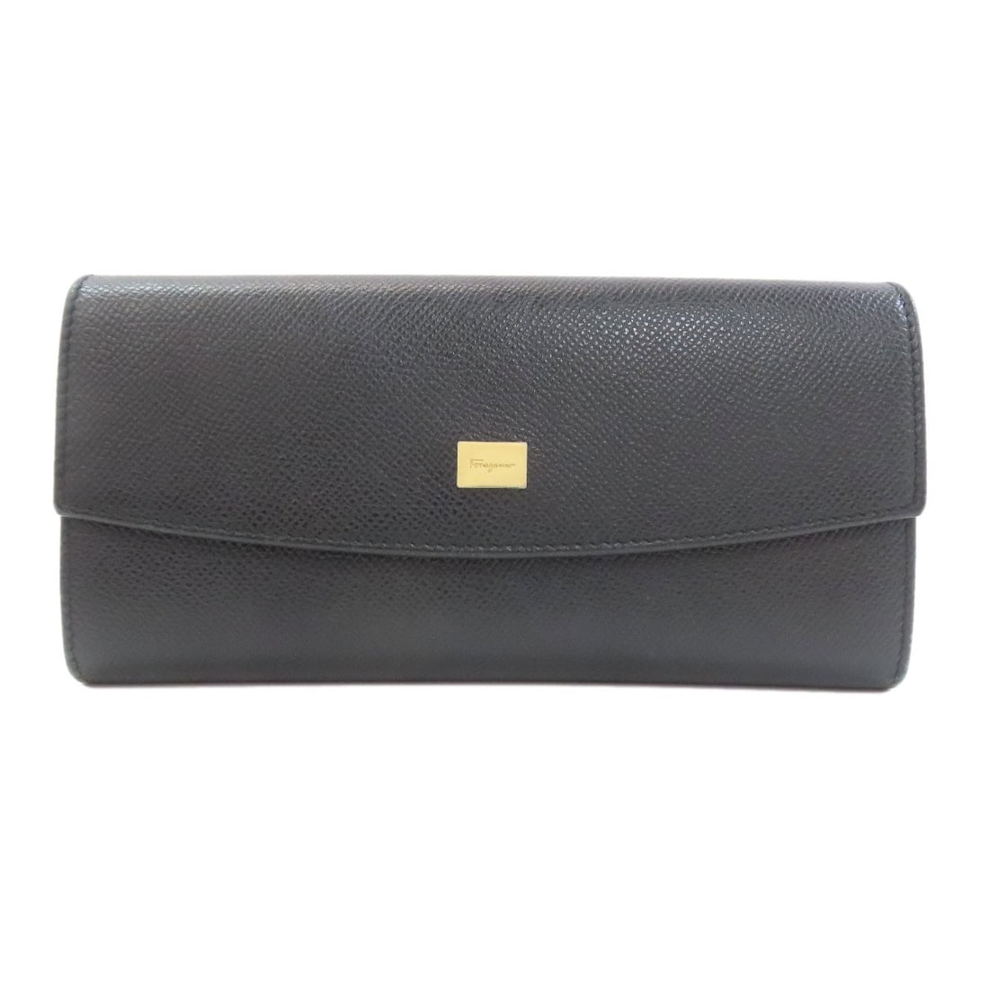 Salvatore Ferragamo leather long wallet with coin pocket (1 of 20)