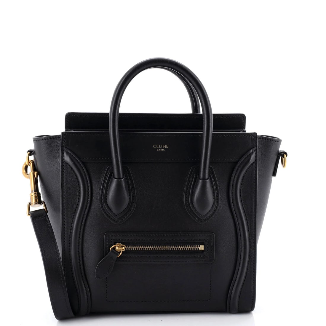 Celine Luggage Bag Smooth Leather Nano (1 of 6)