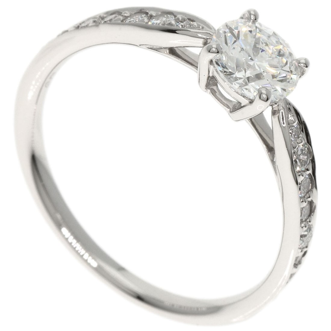 Tiffany & Co Platinum Harmony Diamond Ring (1 of 8)