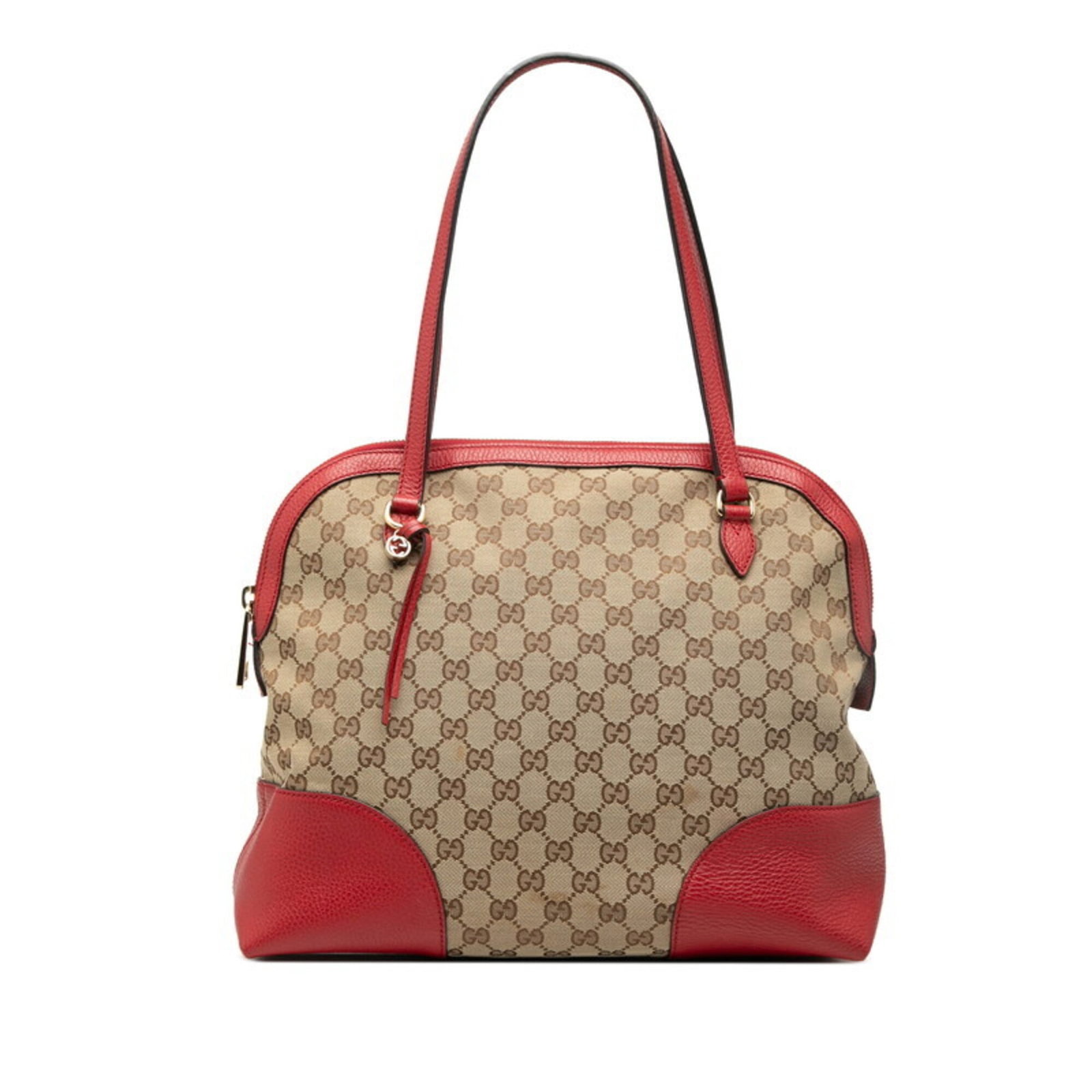 Gucci Leather Canvas Tote Bag (1 of 6)