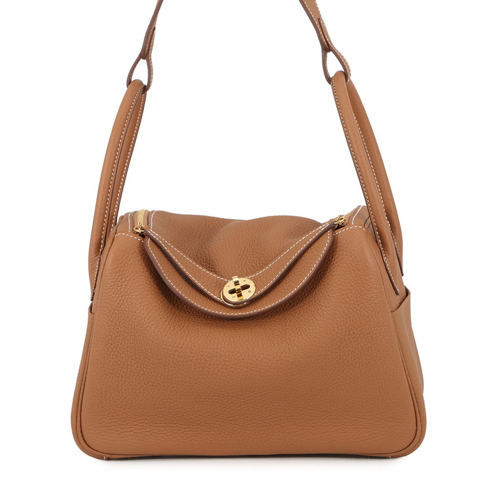 Hermes Handbag Taurillon Clemence Leather: Hermes Handbag Taurillon Clemence Leather The Hermes Taurillon Clemence Leather handbag is a stunning example of luxury craftsmanship, boasting rich gold hardware and premium Taurillon Clemence leathe