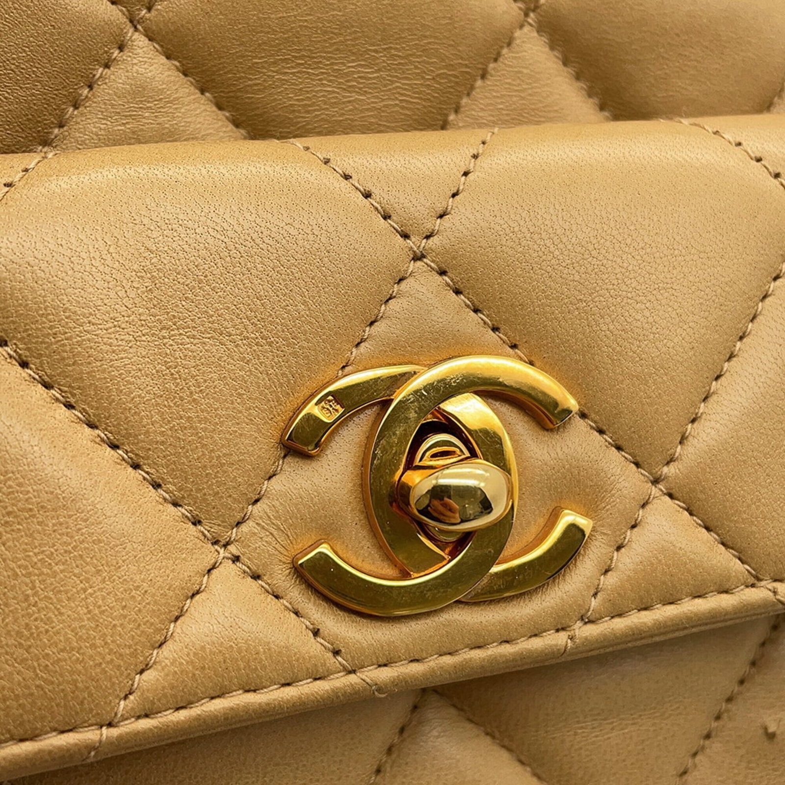 Leather Chanel Backpack - 7