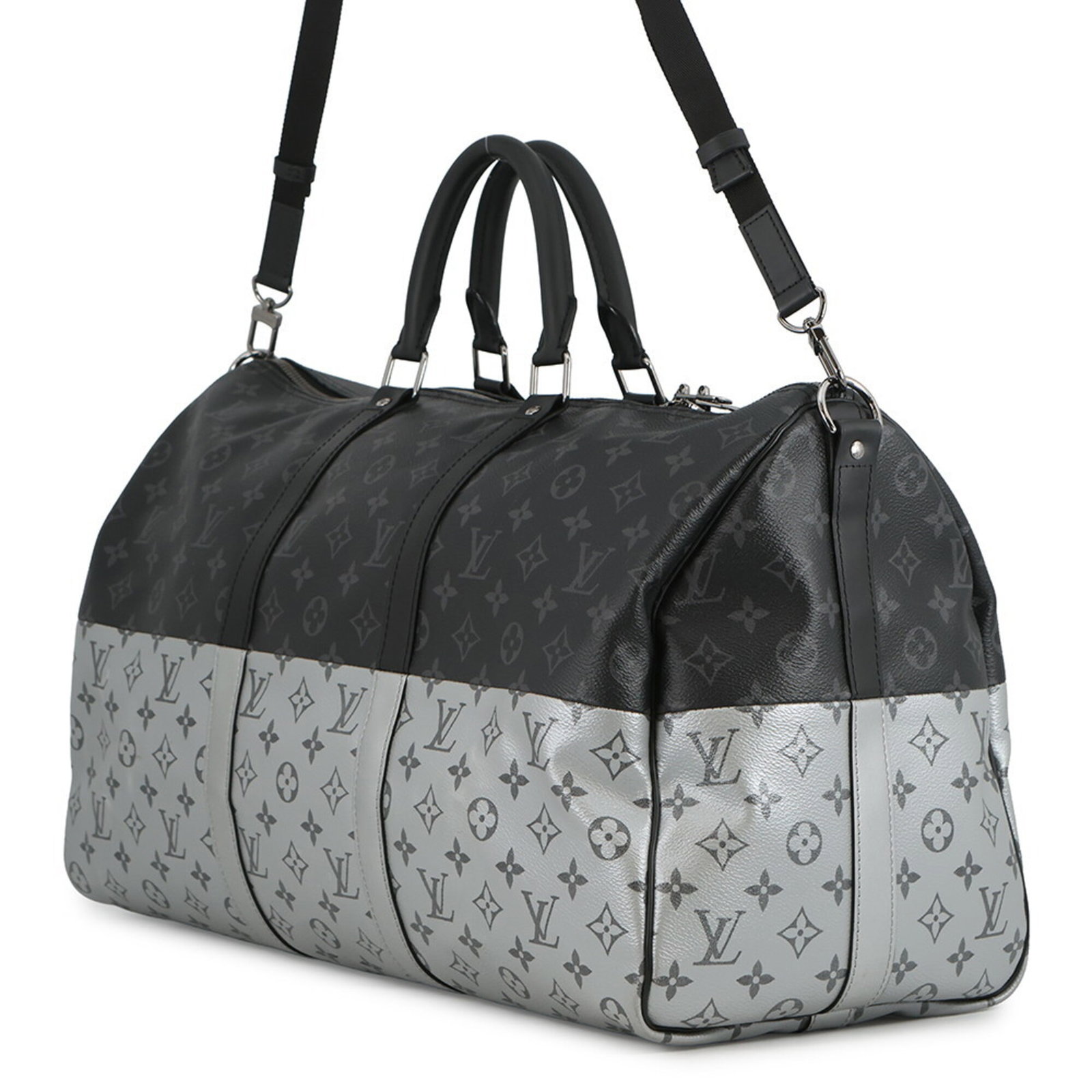 Louis Vuitton Eclipse Handbag Monogram Boston - 2