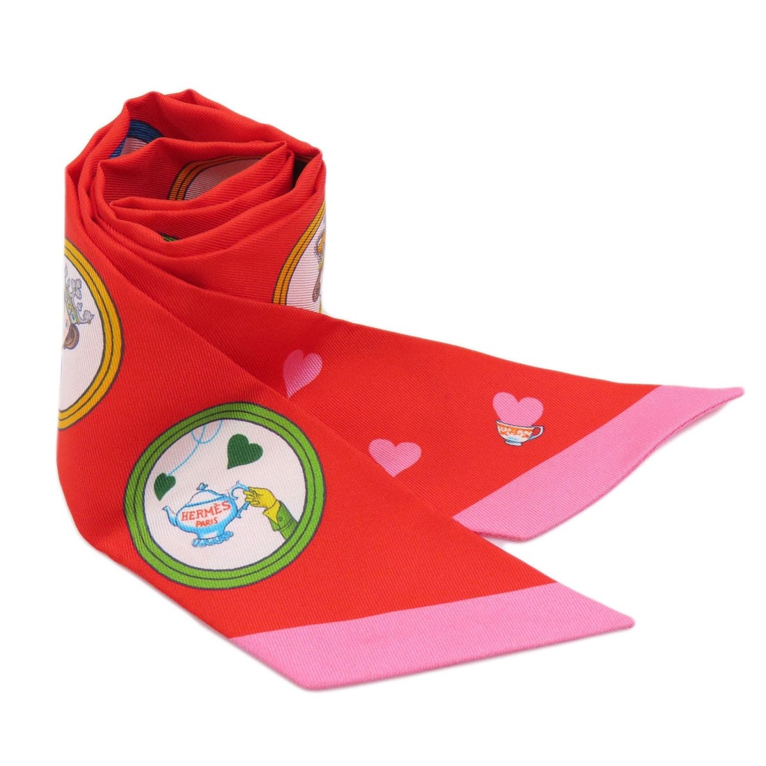 Hermes silk twilly scarf (1 of 6)