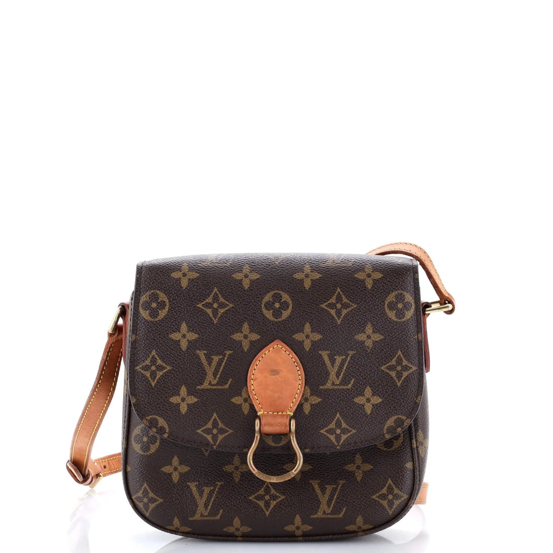 Louis Vuitton Saint Cloud Handbag Monogram Canvas PM (1 of 7)