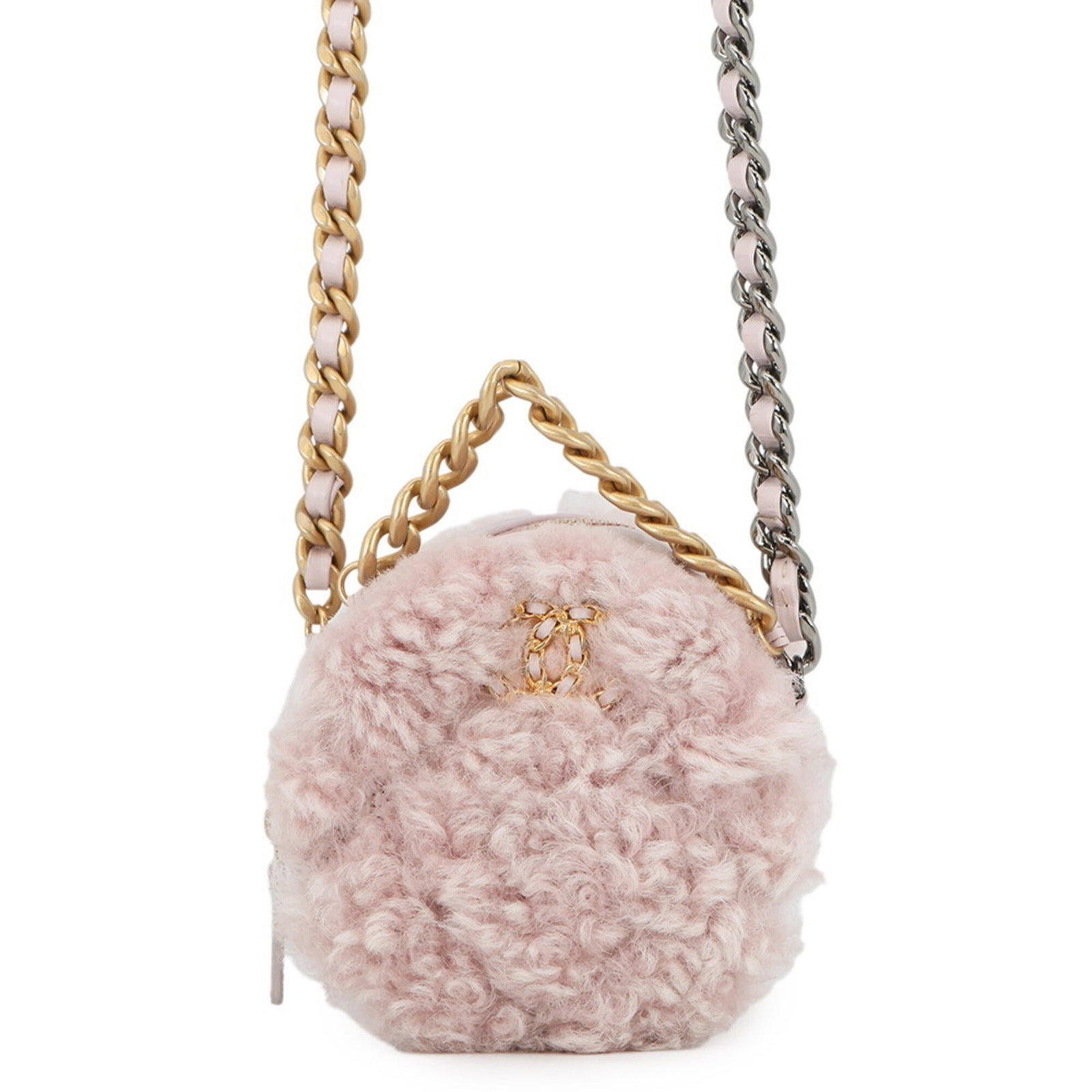 Chanel Leather Fur Shoulder Bag (1 of 15)