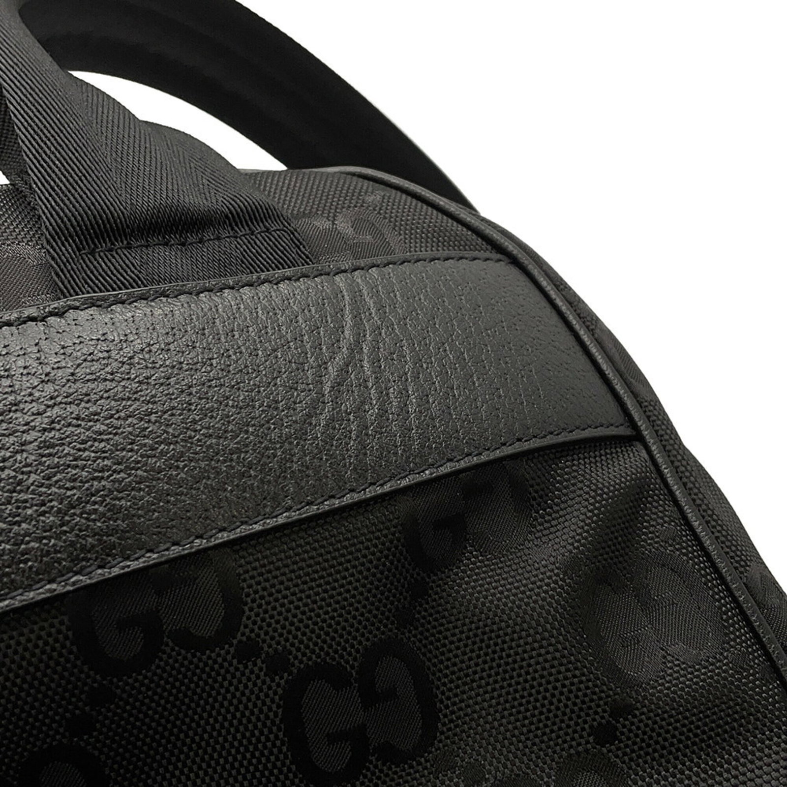 Gucci nylon leather backpack - 7