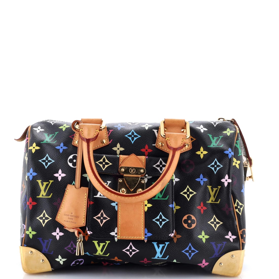 Louis Vuitton Speedy Monogram Multicolor Handbag (1 of 8)