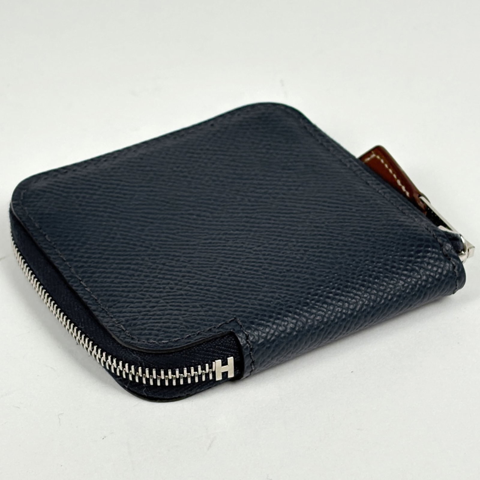 Hermes leather coin case - 2