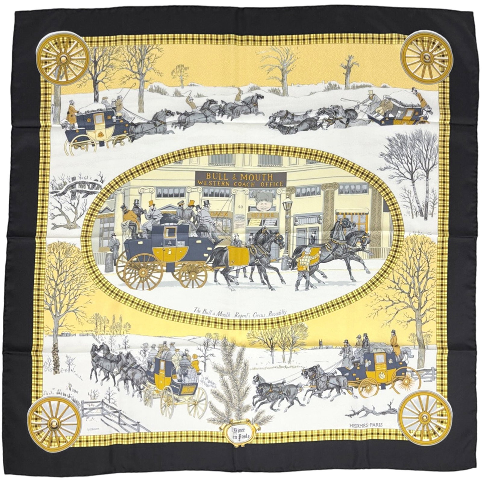 Hermes silk scarf (1 of 4)