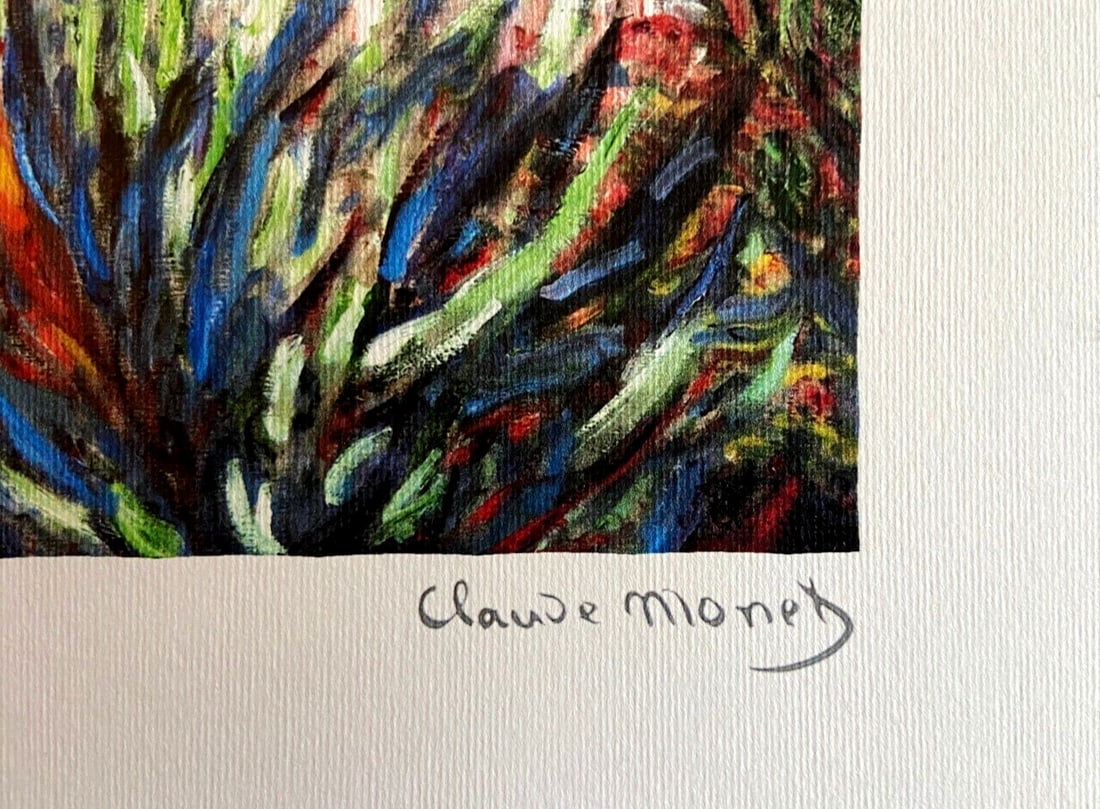 Claude Monet lithograph - 6