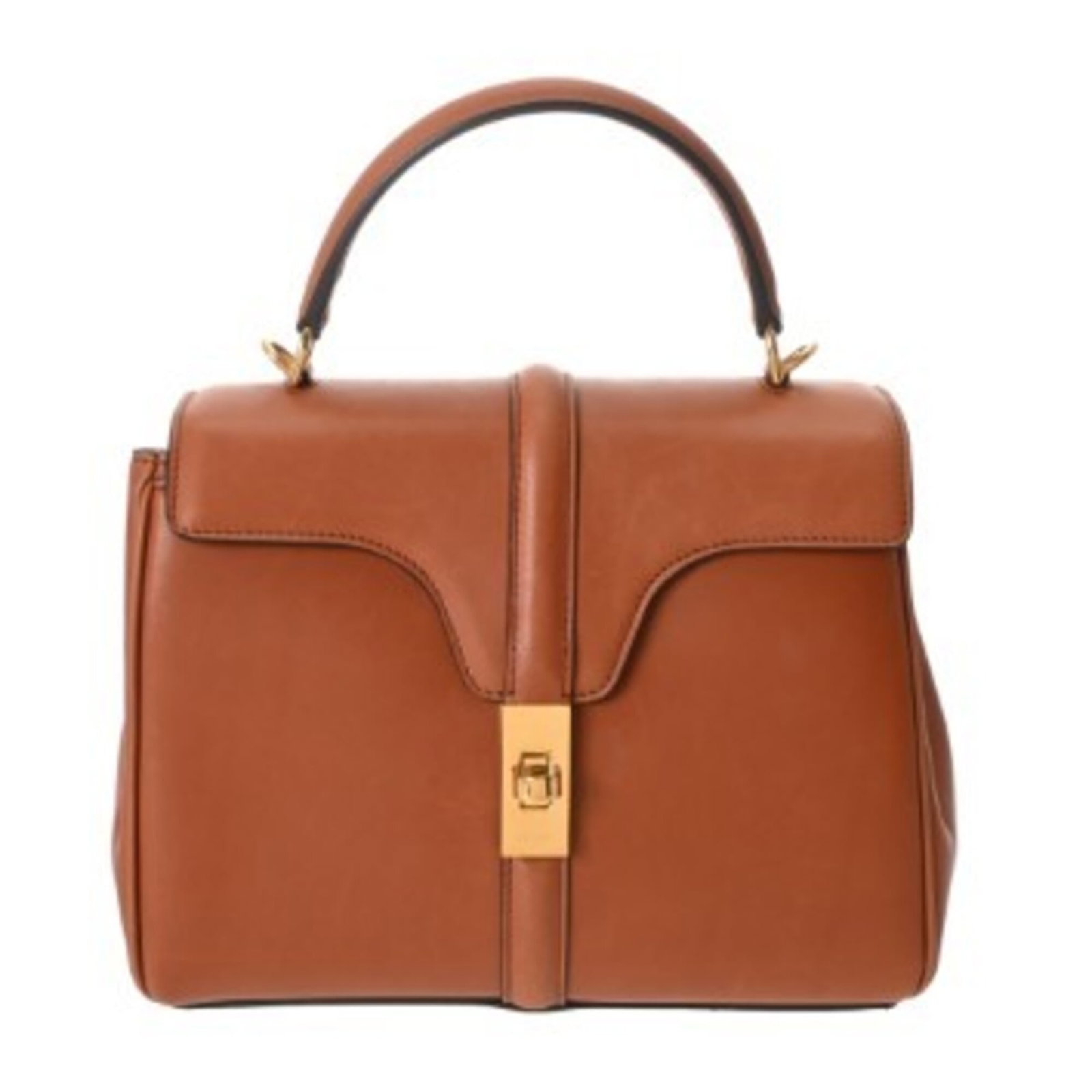 Celine leather handbag: Celine leather handbag A pre-loved Celine leather handbag in excellent condition, featuring high-quality calfskin material and a timeless design that exudes sophistication. With its classic shape and