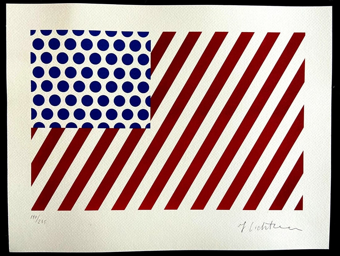 Lithograph Numbered by Roy Lichtenstein - 2