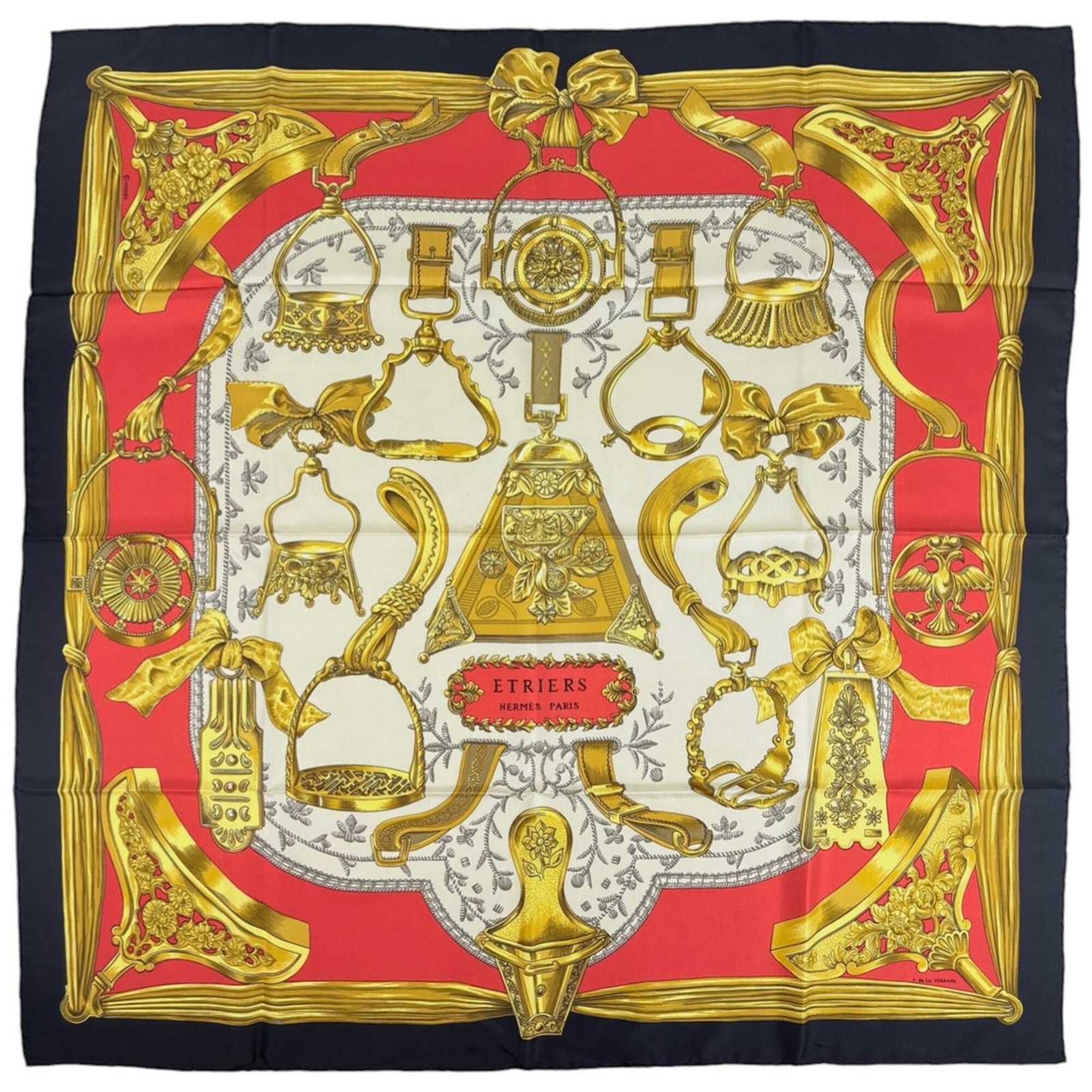 Hermes silk scarf (1 of 3)