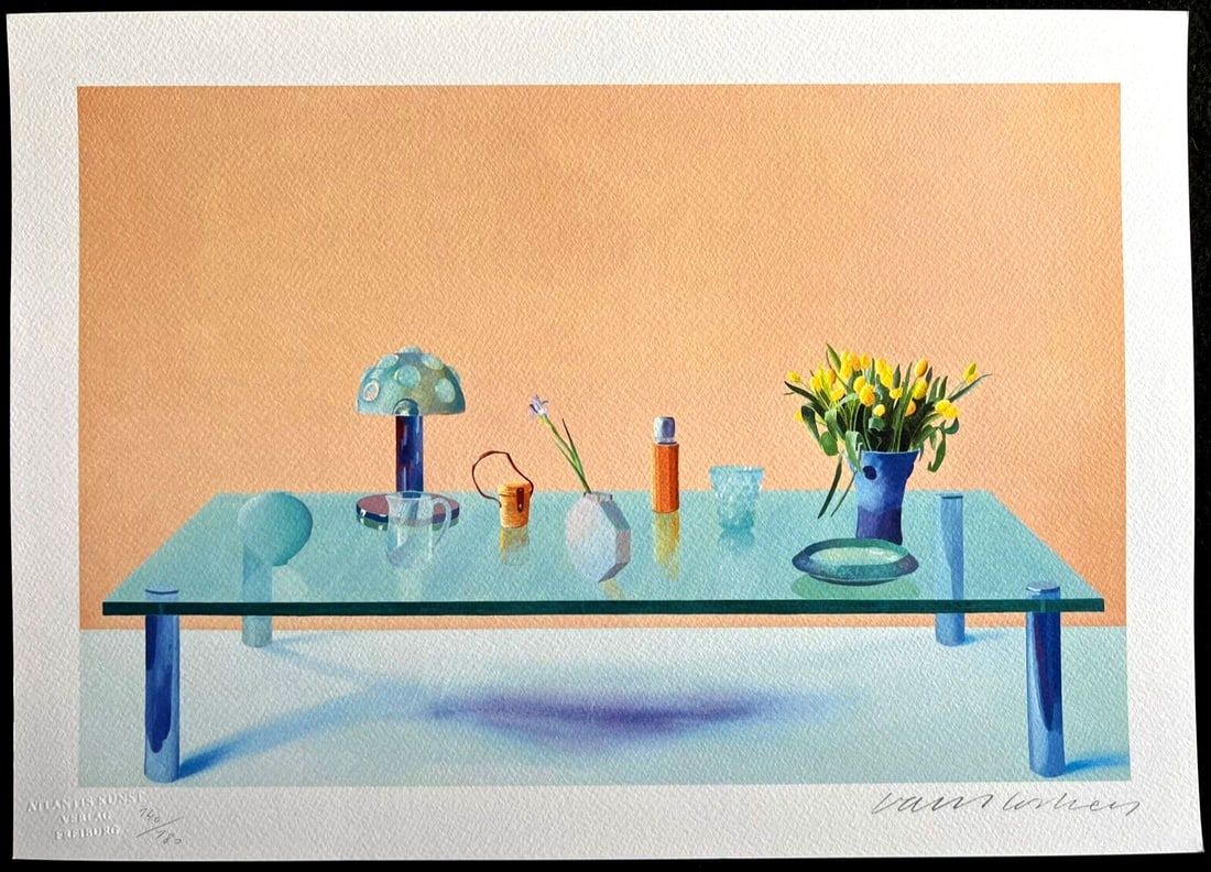 David Hockney is a lithograph. - 3