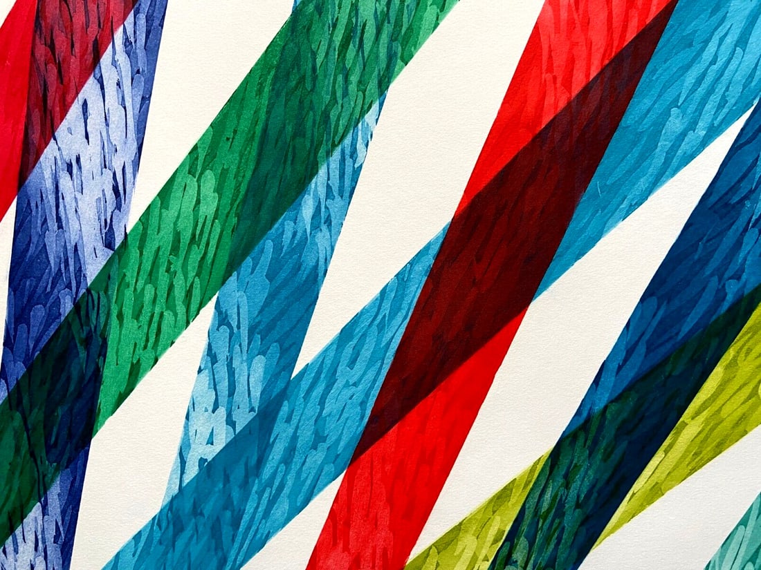 Piero Dorazio Etching Numbered Published - 4