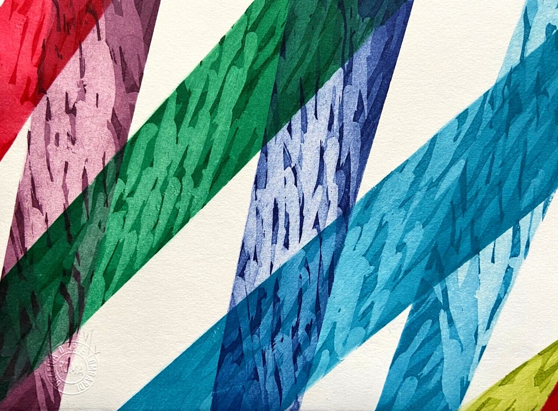 Piero Dorazio Etching Numbered Published - 5