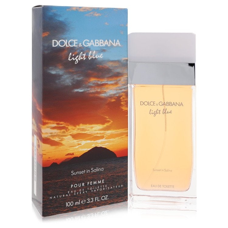 Dolce & Gabbana perfume spray in light blue eau de toilette.: Dolce & Gabbana perfume spray in light blue eau de toilette. Indulge in the timeless elegance of Dolce & Gabbana's light blue eau de toilette, a sophisticated and alluring fragrance that exudes