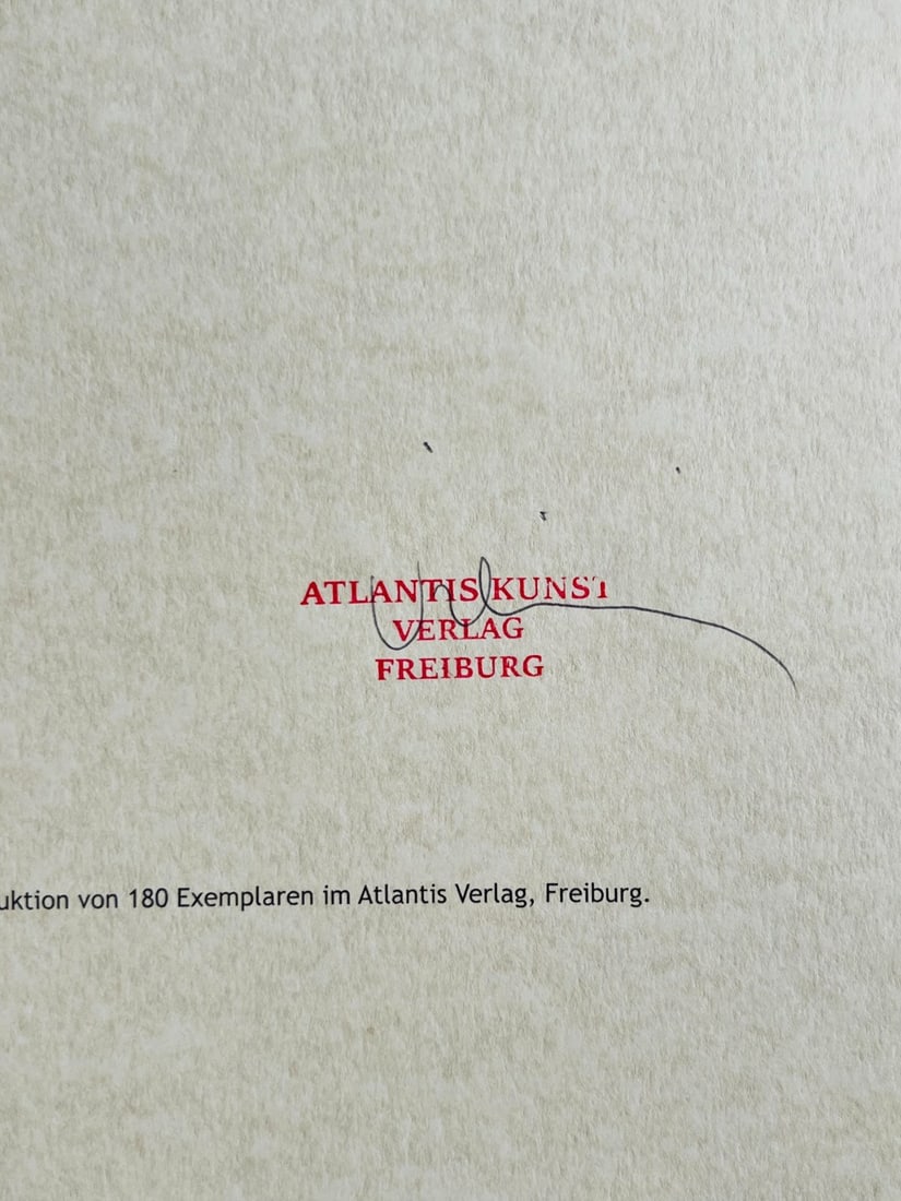 Paul Klee numbered lithograph - 11