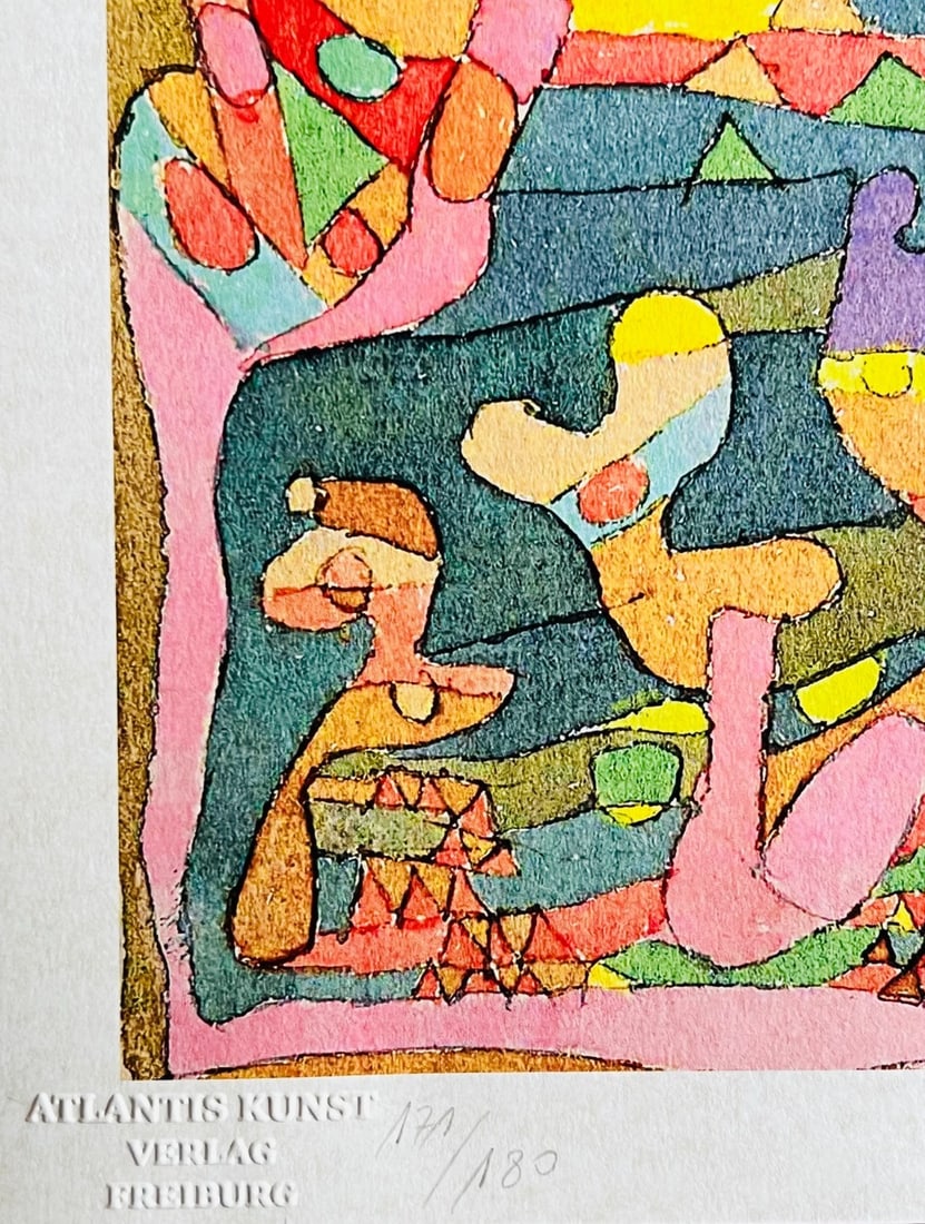 Paul Klee numbered lithograph - 5