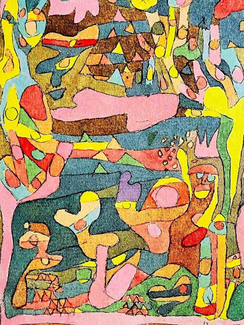 Paul Klee numbered lithograph - 6