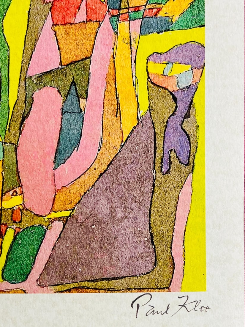 Paul Klee numbered lithograph - 7