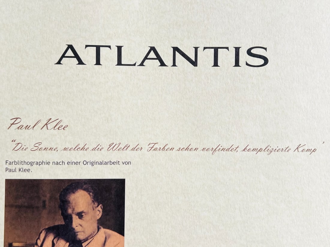 Paul Klee numbered lithograph - 9