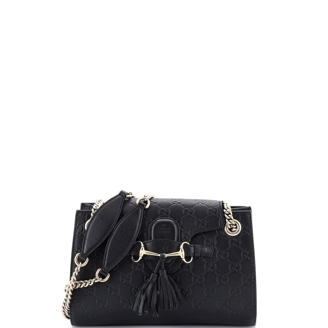 Gucci Small Leather Flap Emily Chain Bag (1 of 8)