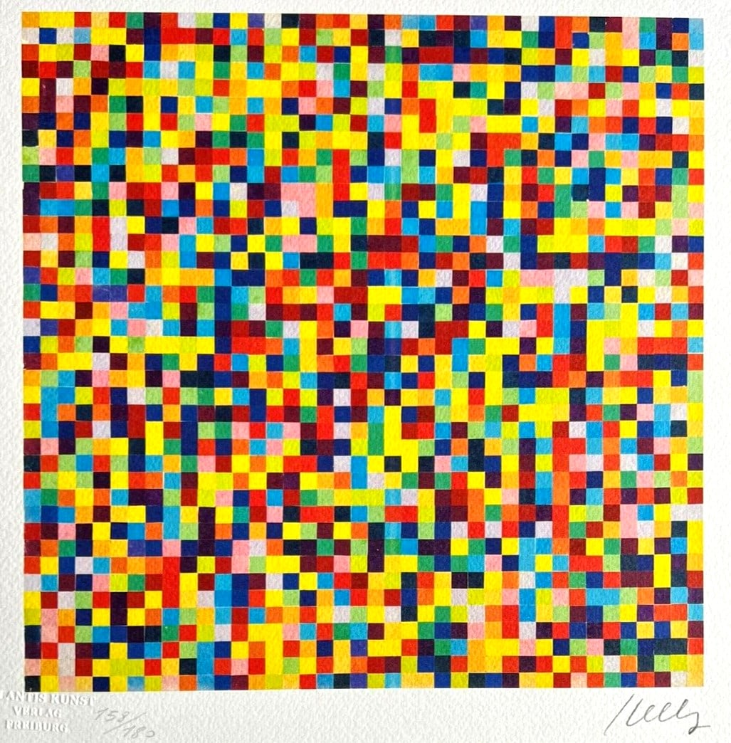 Ellsworth Kelly Lithograph Op Numbered 180ex (1 of 12)