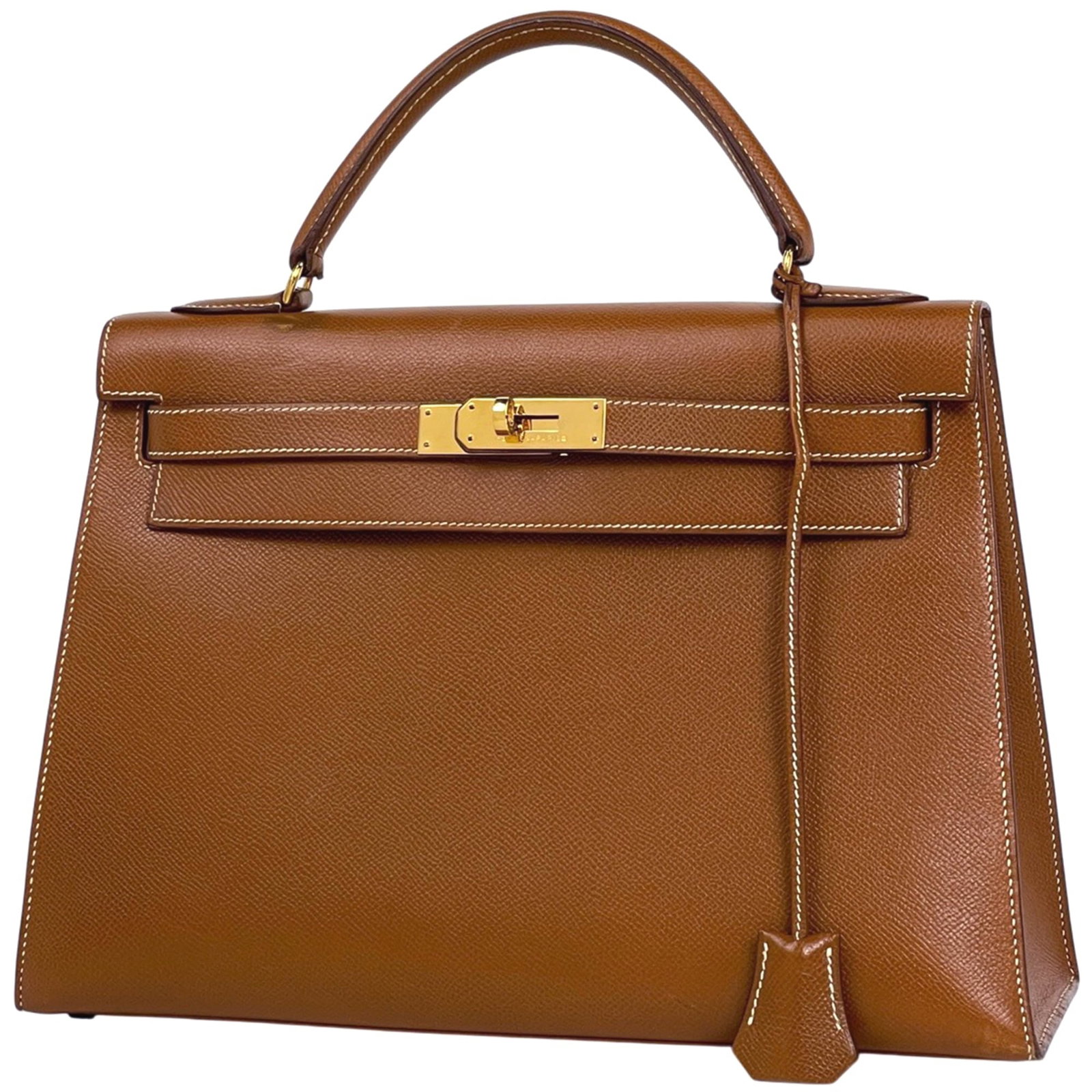 Hermes Handbag, Shoulder Bag Courchevel Leather (1 of 15)