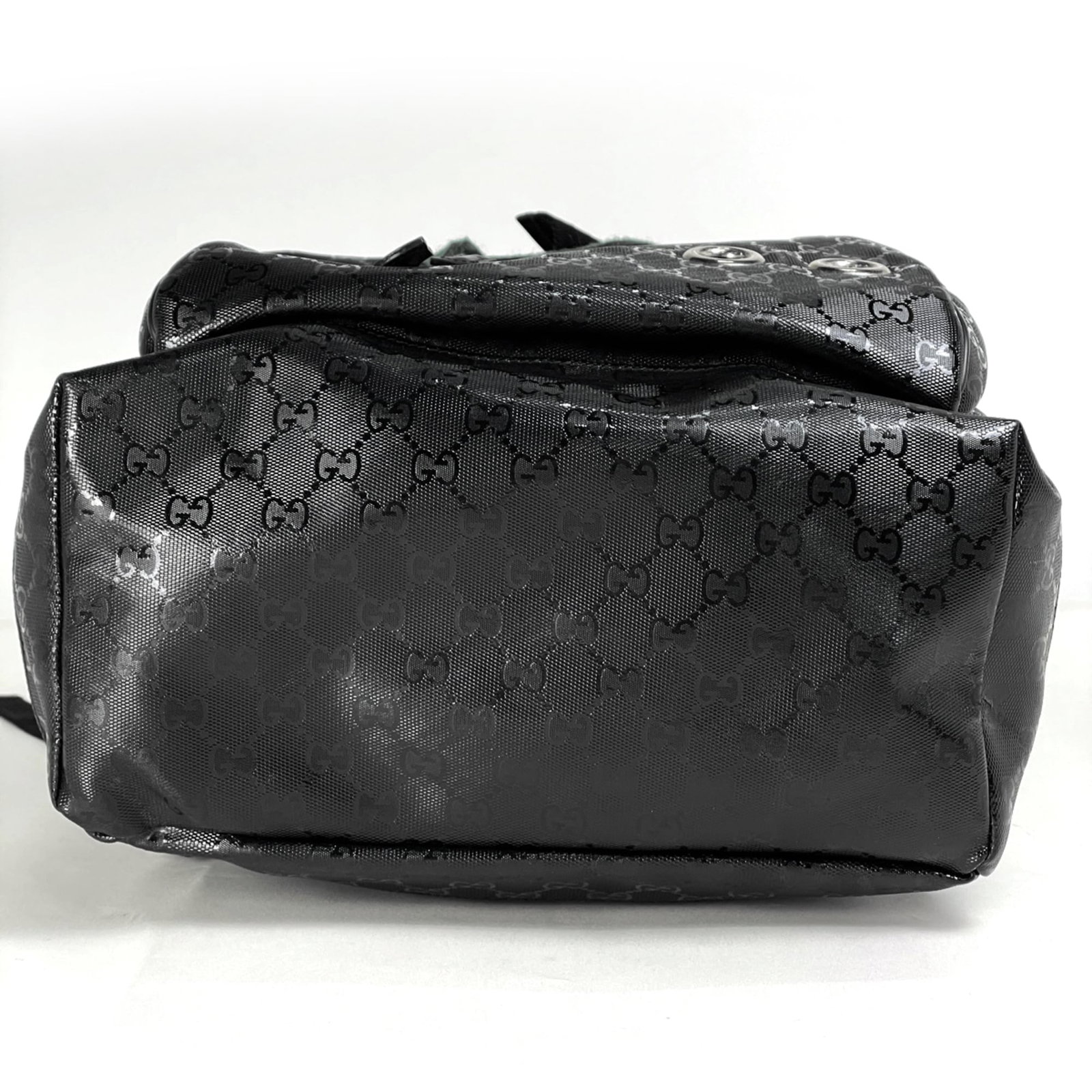 Gucci leather backpack - 4