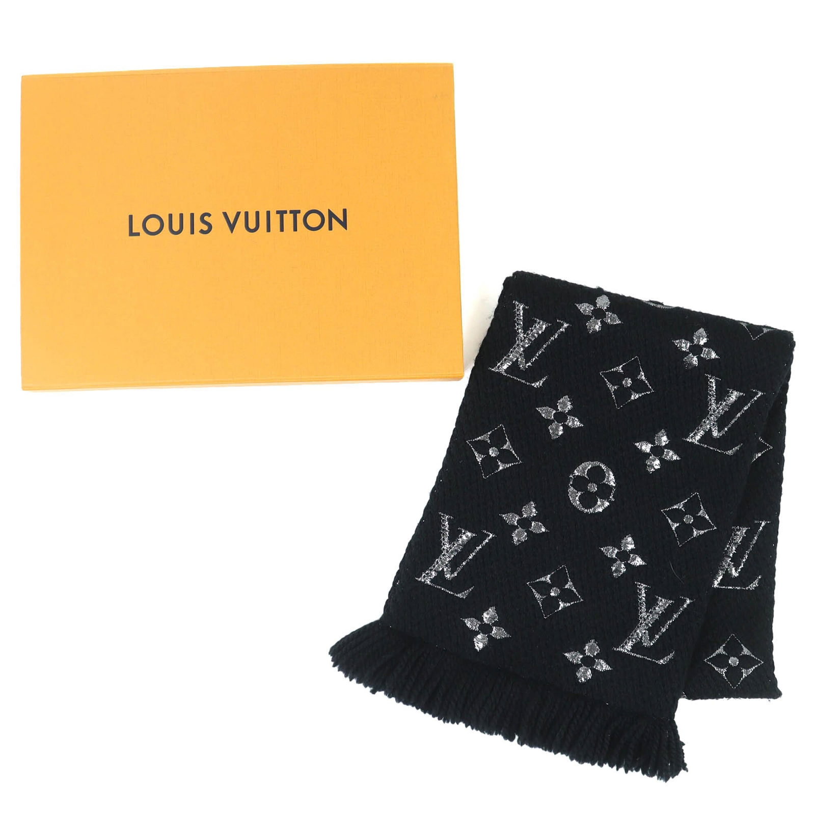 Louis Vuitton silk wool polyester stole - 2