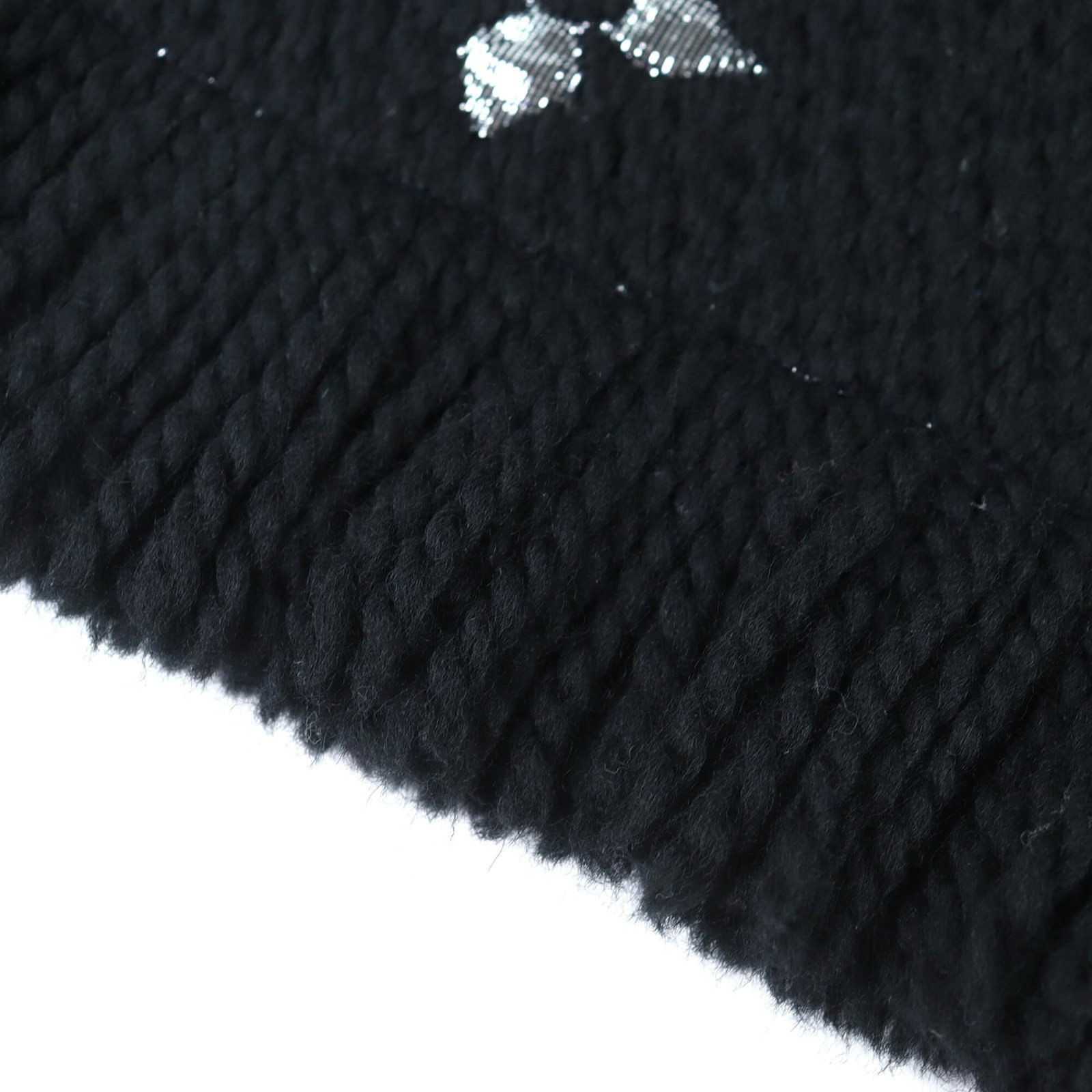 Louis Vuitton silk wool polyester stole - 6