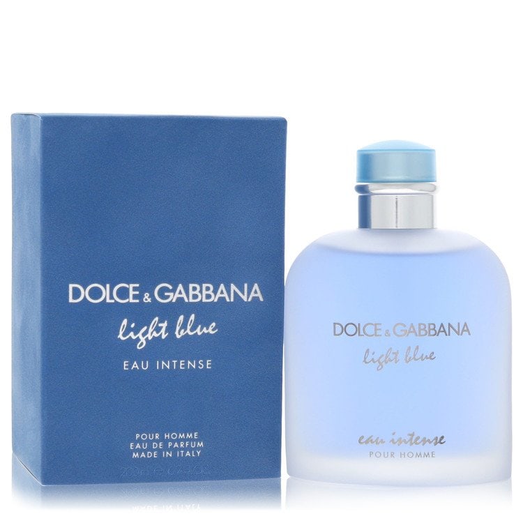 Dolce & Gabbana Eau de Parfum is a light blue eau intense cologne spray.: Dolce & Gabbana Eau de Parfum is a light blue eau intense cologne spray. Experience the perfect blend of Italian style and sophistication with Dolce & Gabbana Eau de Parfum, a light blue eau intense
