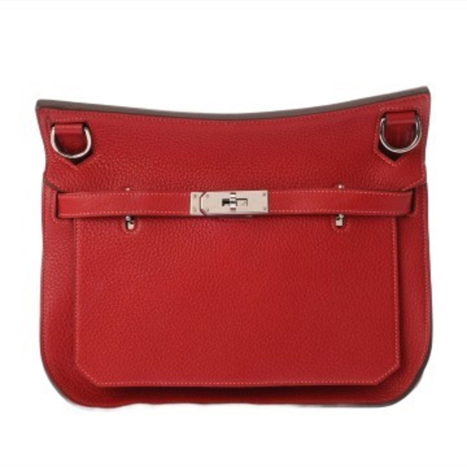 Hermes Shoulder Bag Taurillon Clemence Leather: Hermes Shoulder Bag Taurillon Clemence Leather The Herm?s Taurillon Clemence Shoulder Bag is a timeless and elegant accessory, boasting its iconic Taurillon Clemence leather in a rich Rose Jaipur