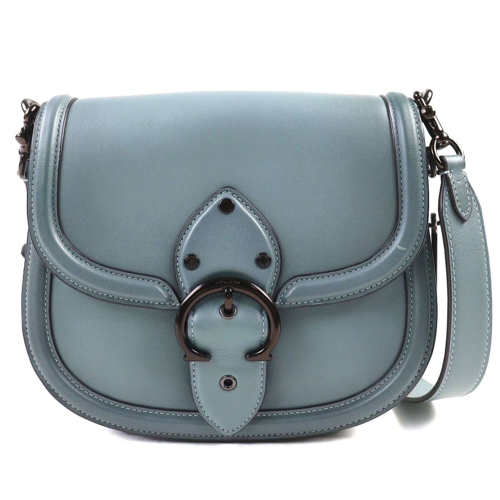 Coach leather saddle bag (1 of 14)