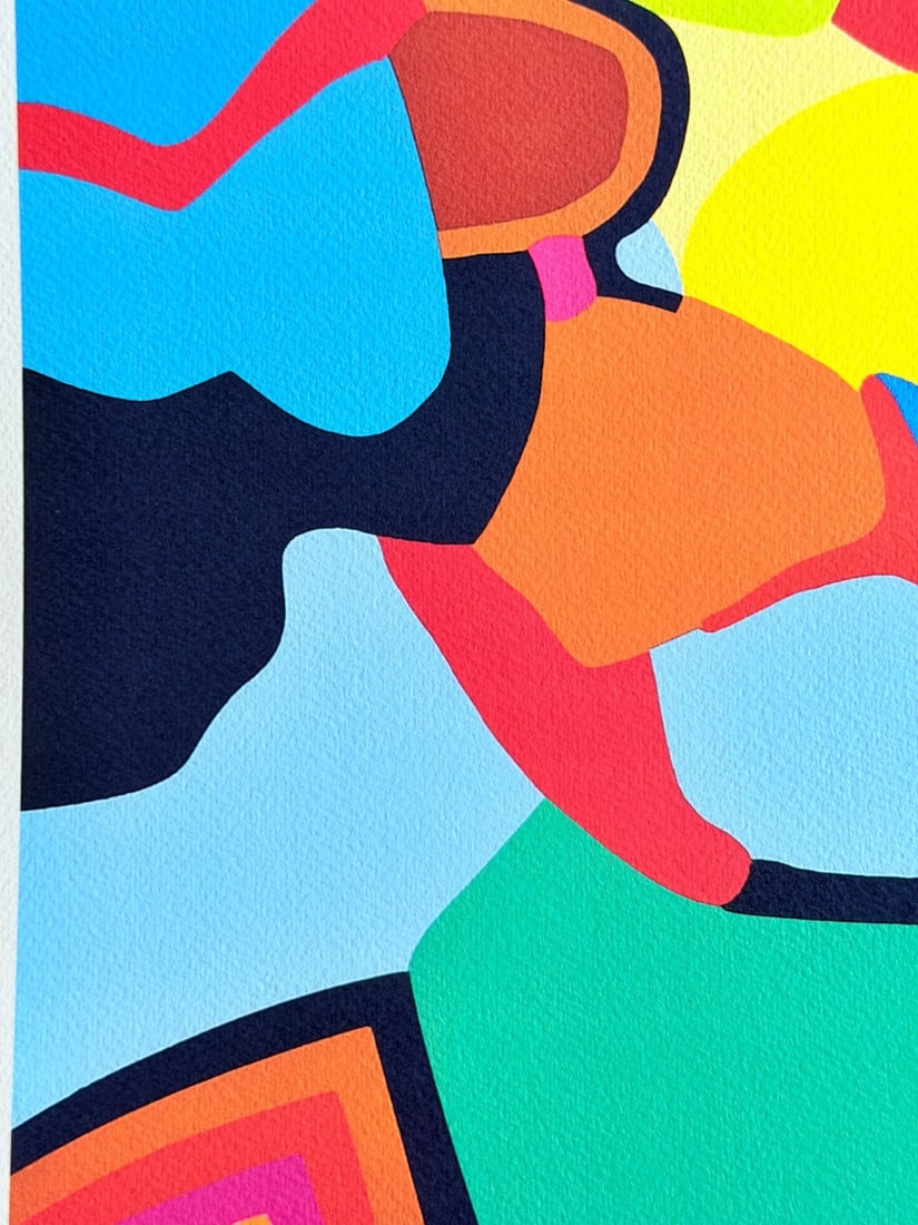 Alberto Burri lithograph numbered. - 6