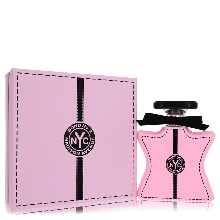 Madison Avenue Perfume By Bond No. 9 Eau De Parfum Spray: Madison Avenue Perfume By Bond No. 9 Eau De Parfum Spray Indulge in the sophistication of Madison Avenue, captured in the alluring scent of Bond No. 9 Eau De Parfum Spray. This 3.4 oz eau de parfum
